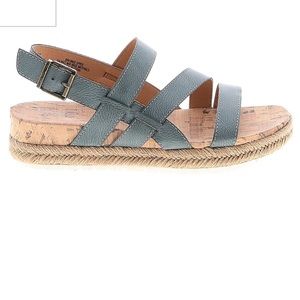 b.o.c. Espadrille cork sandals, size 7, practically NEW!